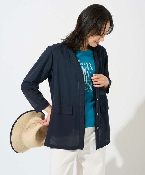 GEORGES RECH / ジョルジュ・レッシュ カットソー | メタリックロゴプリント5分袖カットソー | 詳細8