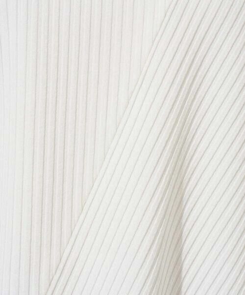 GEORGES RECH / ジョルジュ・レッシュ カットソー | [日本製]バイヤスストレッチリブ5分袖カットソー | 詳細18