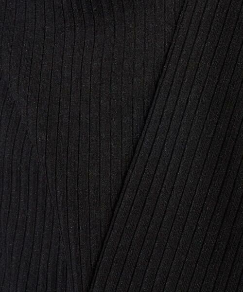 GEORGES RECH / ジョルジュ・レッシュ カットソー | [日本製]バイヤスストレッチリブ5分袖カットソー | 詳細19