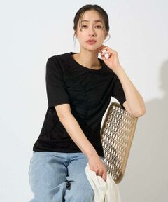 GEORGES RECH / ジョルジュ・レッシュ カットソー | シャーリングカットソー