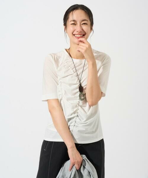 GEORGES RECH / ジョルジュ・レッシュ カットソー | シャーリングカットソー | 詳細11