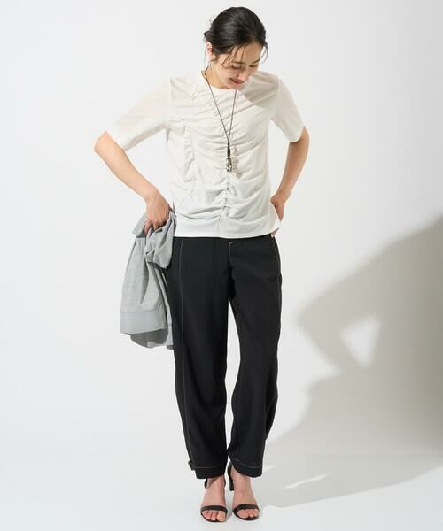 GEORGES RECH / ジョルジュ・レッシュ カットソー | シャーリングカットソー | 詳細4