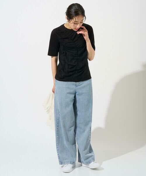 GEORGES RECH / ジョルジュ・レッシュ カットソー | シャーリングカットソー | 詳細8