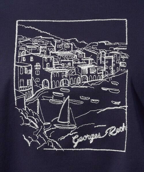 GEORGES RECH / ジョルジュ・レッシュ カットソー | [接触冷感]ドライコットン刺繍カットソー | 詳細18