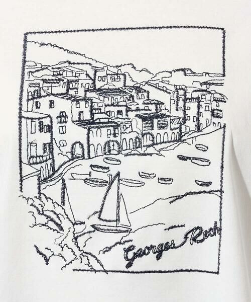 GEORGES RECH / ジョルジュ・レッシュ カットソー | [接触冷感]ドライコットン刺繍カットソー | 詳細19
