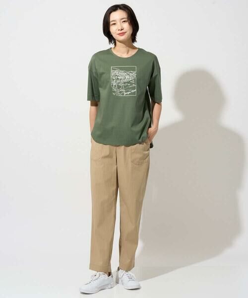 GEORGES RECH / ジョルジュ・レッシュ カットソー | [接触冷感]ドライコットン刺繍カットソー | 詳細3