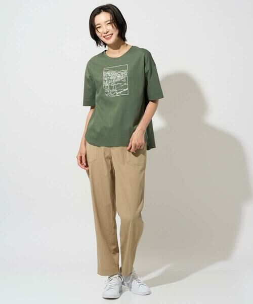 GEORGES RECH / ジョルジュ・レッシュ カットソー | [接触冷感]ドライコットン刺繍カットソー | 詳細4