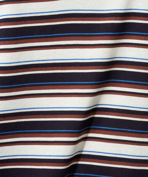 GEORGES RECH / ジョルジュ・レッシュ カットソー | マルチボーダーポロシャツ | 詳細13