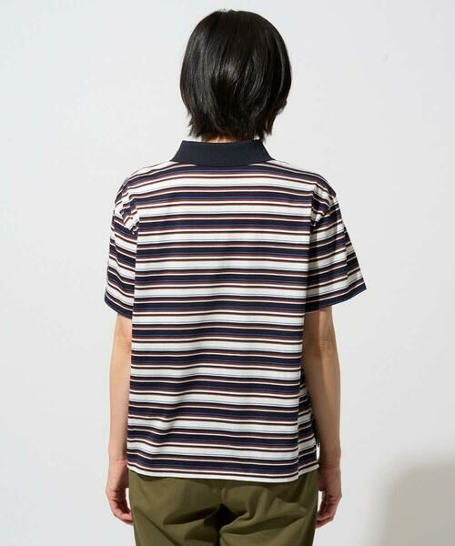 GEORGES RECH / ジョルジュ・レッシュ カットソー | マルチボーダーポロシャツ | 詳細9