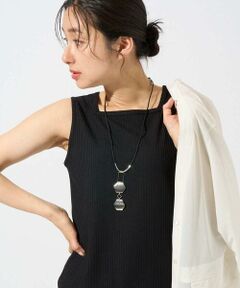 GEORGES RECH / ジョルジュ・レッシュ カットソー | [日本製]2WAYリブタンクトップ