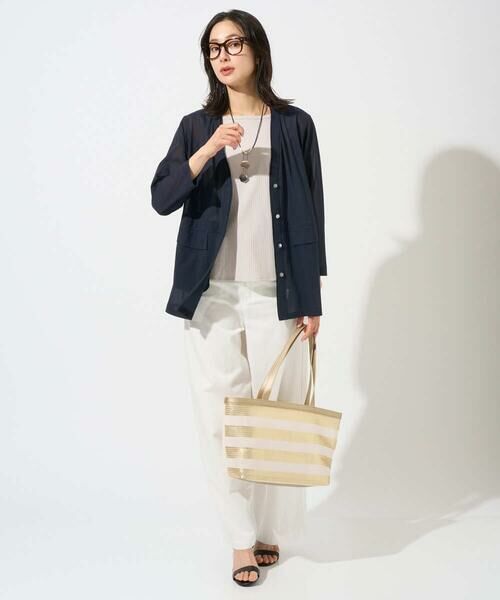 GEORGES RECH / ジョルジュ・レッシュ カットソー | [日本製]2WAYリブタンクトップ | 詳細1