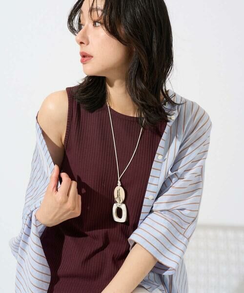 GEORGES RECH / ジョルジュ・レッシュ カットソー | [日本製]2WAYリブタンクトップ | 詳細11