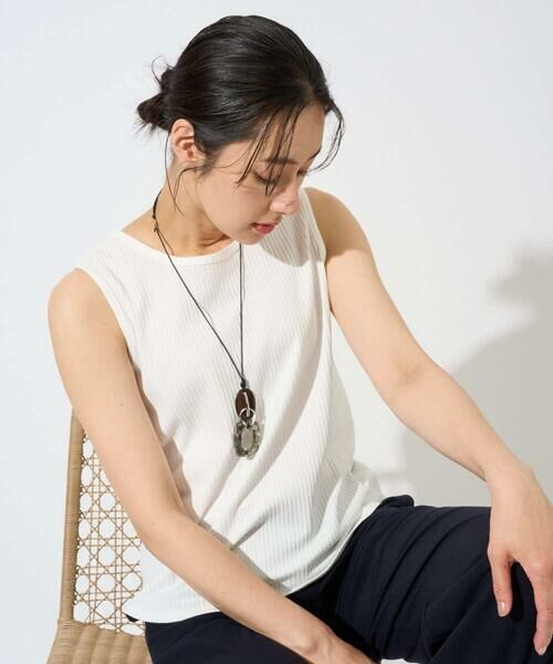 GEORGES RECH / ジョルジュ・レッシュ カットソー | [日本製]2WAYリブタンクトップ | 詳細13