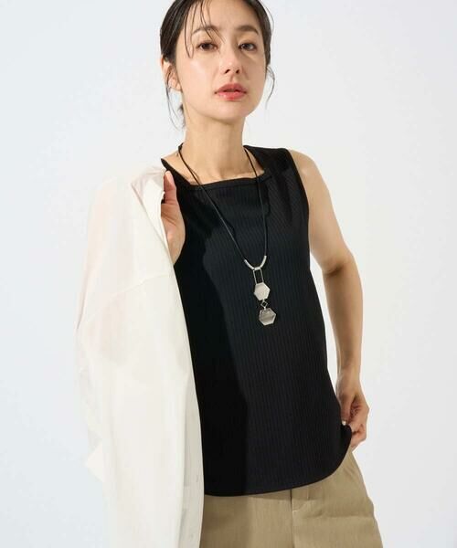 GEORGES RECH / ジョルジュ・レッシュ カットソー | [日本製]2WAYリブタンクトップ | 詳細14