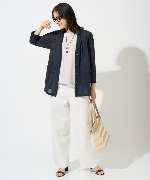 GEORGES RECH / ジョルジュ・レッシュ カットソー | [日本製]2WAYリブタンクトップ | 詳細2