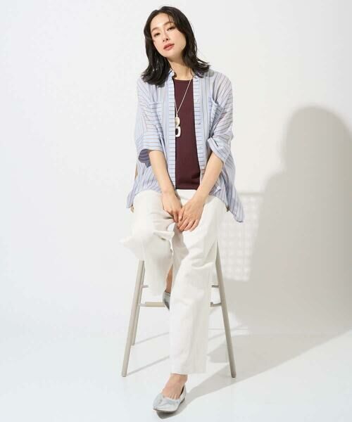 GEORGES RECH / ジョルジュ・レッシュ カットソー | [日本製]2WAYリブタンクトップ | 詳細7