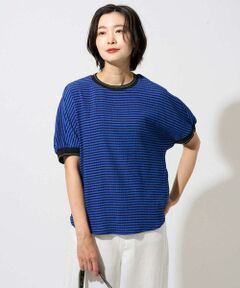 GEORGES RECH / ジョルジュ・レッシュ カットソー | ギンガムチェックジャージーカットソー