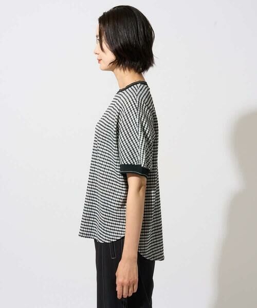 GEORGES RECH / ジョルジュ・レッシュ カットソー | ギンガムチェックジャージーカットソー | 詳細10