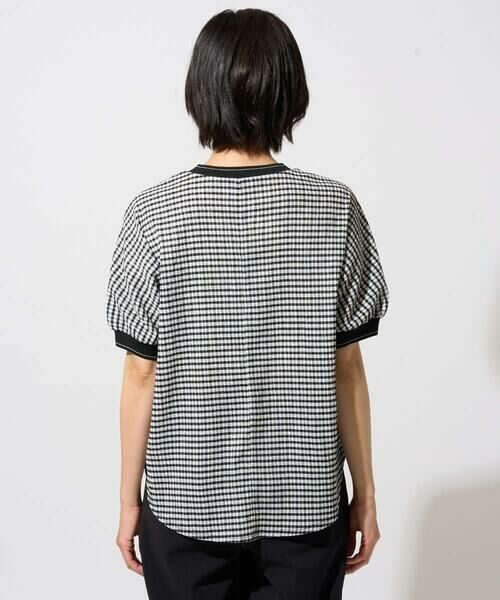 GEORGES RECH / ジョルジュ・レッシュ カットソー | ギンガムチェックジャージーカットソー | 詳細11