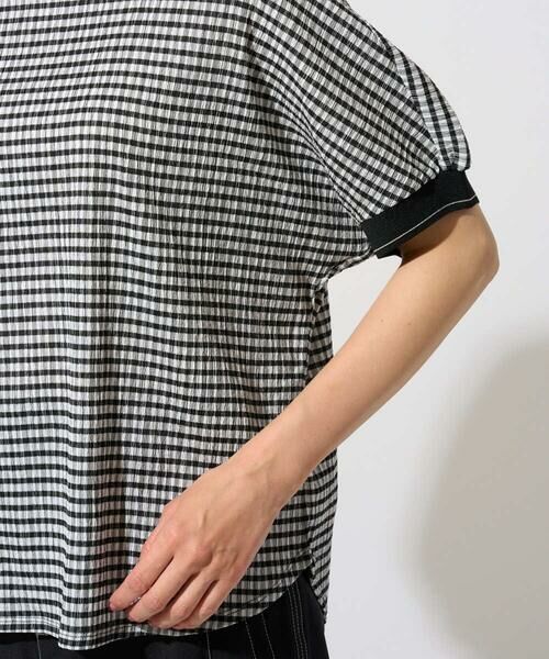 GEORGES RECH / ジョルジュ・レッシュ カットソー | ギンガムチェックジャージーカットソー | 詳細13