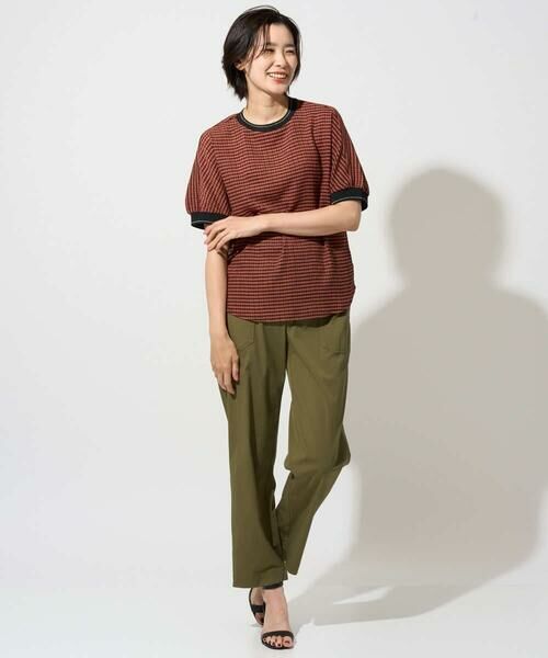 GEORGES RECH / ジョルジュ・レッシュ カットソー | ギンガムチェックジャージーカットソー | 詳細3