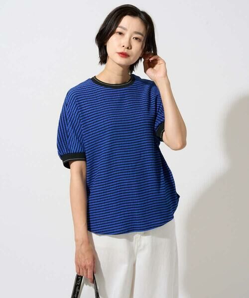 GEORGES RECH / ジョルジュ・レッシュ カットソー | ギンガムチェックジャージーカットソー | 詳細7