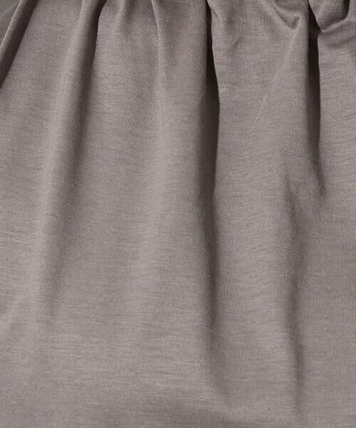 GEORGES RECH / ジョルジュ・レッシュ カットソー | タックフリルボトルネック5分袖カットソー | 詳細16