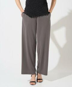 GEORGES RECH / ジョルジュ・レッシュ チノ・ワークパンツ | [セットアップ対応]ドライタッチジャージーワイドストレートパンツ