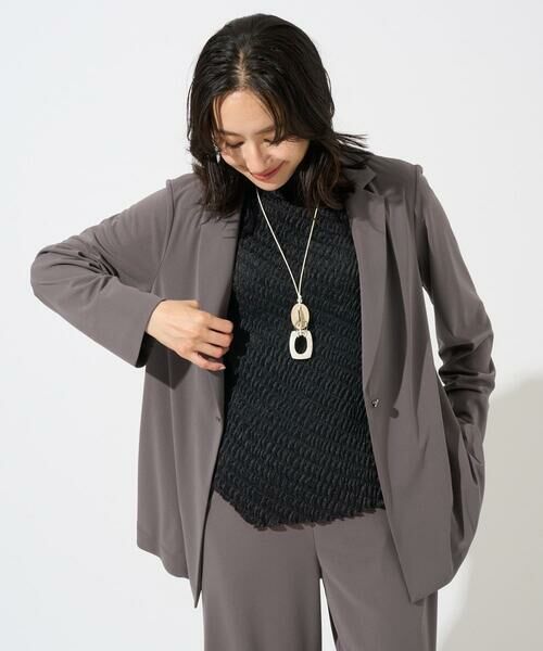 GEORGES RECH / ジョルジュ・レッシュ テーラードジャケット | [セットアップ対応]ドライタッチジャージーテーラードジャケット | 詳細10