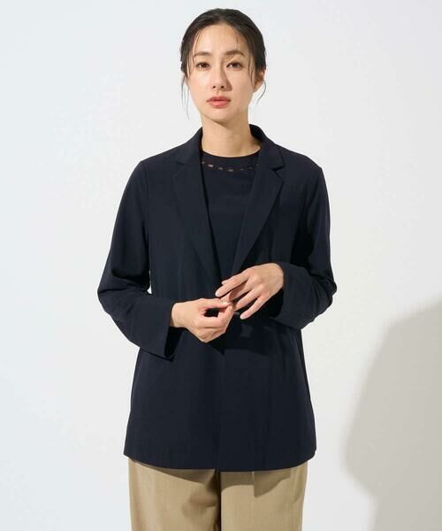 GEORGES RECH / ジョルジュ・レッシュ テーラードジャケット | [セットアップ対応]ドライタッチジャージーテーラードジャケット | 詳細12