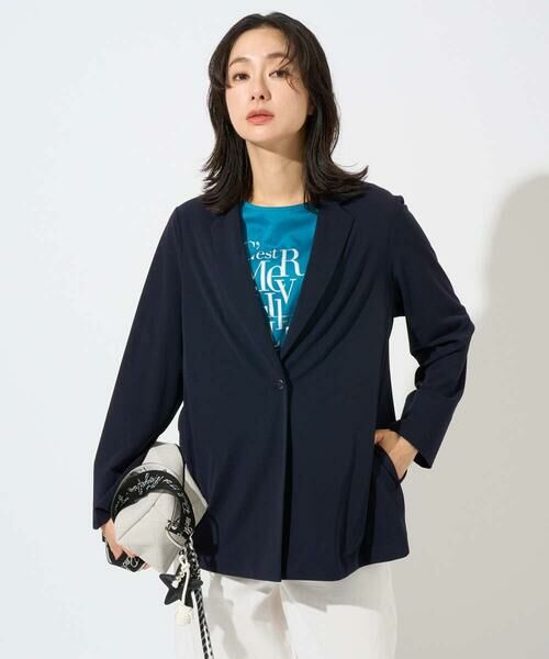 GEORGES RECH / ジョルジュ・レッシュ テーラードジャケット | [セットアップ対応]ドライタッチジャージーテーラードジャケット | 詳細14