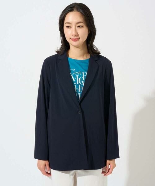 GEORGES RECH / ジョルジュ・レッシュ テーラードジャケット | [セットアップ対応]ドライタッチジャージーテーラードジャケット | 詳細15