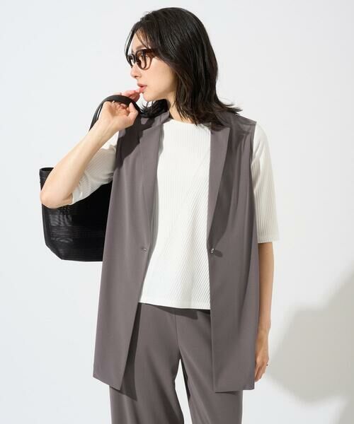 GEORGES RECH / ジョルジュ・レッシュ ベスト | [セットアップ対応]ドライタッチジャージージレ | 詳細5