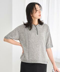 GEORGES RECH / ジョルジュ・レッシュ ニット・セーター | カラーミックスヤーンポロニット