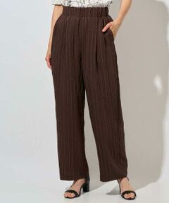 GEORGES RECH / ジョルジュ・レッシュ その他パンツ | ランダムピンストライプドビーバレルパンツ