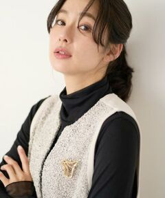 GEORGES RECH / ジョルジュ・レッシュ ブローチ・コサージュ | [日本製]ウェーブブローチ