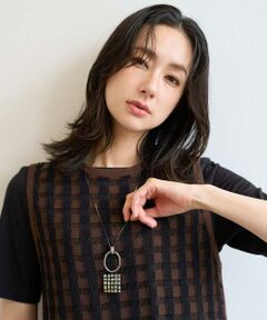 GEORGES RECH / ジョルジュ・レッシュ ネックレス・ペンダント・チョーカー | [日本製]モザイクシェルリバーシブルネックレス