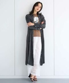 GEORGES RECH / ジョルジュ・レッシュ ロング・マキシ丈ワンピース | デニムロングシャツワンピース