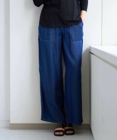 GEORGES RECH / ジョルジュ・レッシュ その他パンツ | [セットアップ対応]ライトデニムイージーワイドパンツ