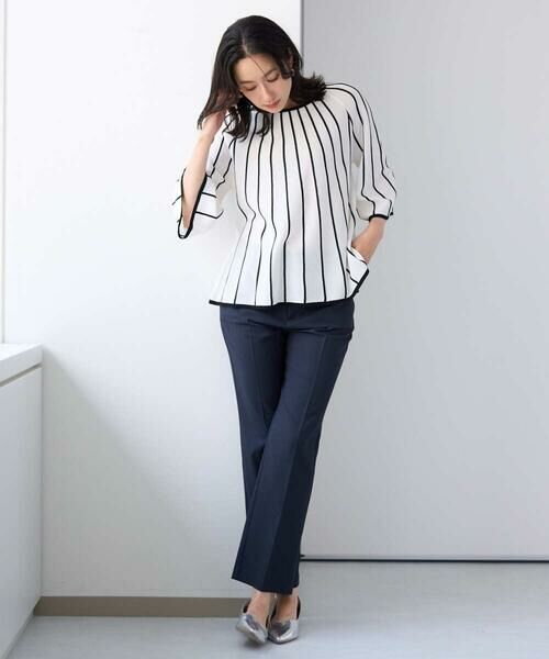 GEORGES RECH / ジョルジュ・レッシュ その他パンツ | [日本製]セミフレアスティックパンツ | 詳細2