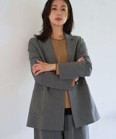 GEORGES RECH / ジョルジュ・レッシュ セットアップ | [セットアップ対応]ガングラブチェックダブルブレストジャケット