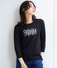 GEORGES RECH / ジョルジュ・レッシュ カットソー | ベアテン刺繍ロゴカットソー