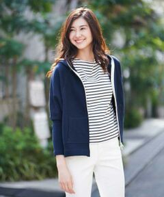 GIANNI LO GIUDICE / ジャンニ・ロ・ジュディチェ カットソー | 【WEB限定/洗える/日本製】ボーダーカットソー＆ドルマンパーカー