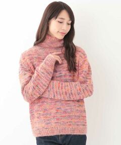 GIANNI LO GIUDICE / ジャンニ・ロ・ジュディチェ ニット・セーター | 【Yamagata Knit】タートルミックスニット