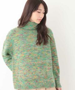 【Yamagata Knit】タートルミックスニット