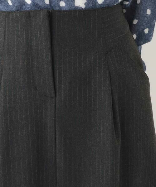 GIANNI LO GIUDICE / ジャンニ・ロ・ジュディチェ ロング・マキシ丈スカート | ピンストライプデザインスカート | 詳細8