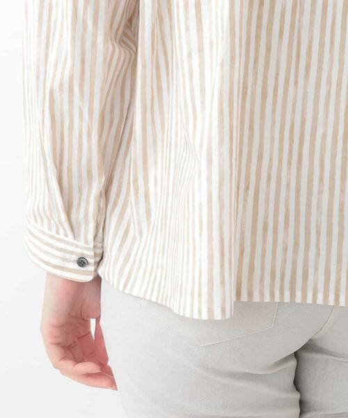 GIANNI LO GIUDICE / ジャンニ・ロ・ジュディチェ シャツ・ブラウス | 【手洗い】ストライプデザインシャツ | 詳細8