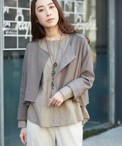 GIANNI LO GIUDICE / ジャンニ・ロ・ジュディチェ セットアップ | ソフトリネンジャケット