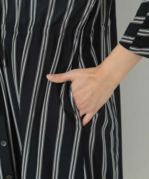GIANNI LO GIUDICE / ジャンニ・ロ・ジュディチェ ドレス | 【洗える・日本製】ストライプロングドレス | 詳細17