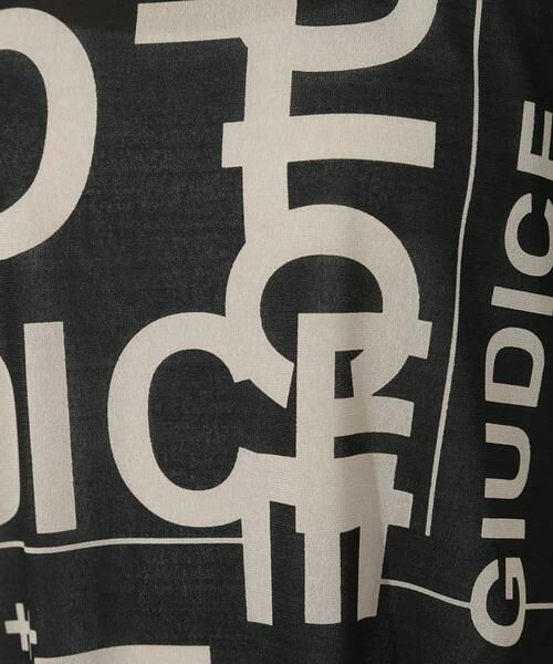GIANNI LO GIUDICE / ジャンニ・ロ・ジュディチェ カットソー | 【洗える・日本製】デザインロゴカットソー | 詳細6